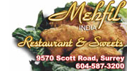 Mehfil India Restaurant & Sweets